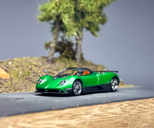 Load image into Gallery viewer, CM 1:64 Green Zonda F Sports Model Diecast Metal Car New Collection
