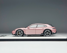 Load image into Gallery viewer, AF 1:64 Pink Taycan Turbo Cross Turismo Sports Model Diecast Metal Car New Collection
