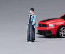 Load image into Gallery viewer, 1:64 Painted Figure Model Miniature Resin Diorama Sand Casual Man Wide-leg Pants
