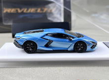 Load image into Gallery viewer, Zincit 1:64 Blue  Revuelto V12 Racing Sports Model Diecast Metal Car New Collection
