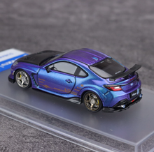 Load image into Gallery viewer, CM 1:64 Purple Carbon BRZ Coupe Widebody Sports Model Diecast Metal Car New Collection
