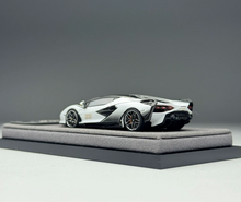 Load image into Gallery viewer, Deepmaker 1:64 White Sian FKP 37 Sports Model Diecast Resin Car New Collection
