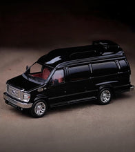 Load image into Gallery viewer, MK 1:64 Black 2011 E350 XLT Van Motorhome RV Sport Model Diecast Metal Car New Collection
