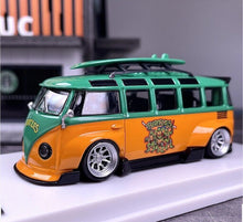 Load image into Gallery viewer, LMLF 1:64 VW T1 RWB Van Bus Camper Kombi Turtles Model Diecast Metal Car New Collect

