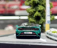 Load image into Gallery viewer, CM 1:64 Green Carbon 765LT Racing Sports Model Diecast Metal Car New Collection

