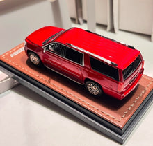 Load image into Gallery viewer, GOC 1:64 HEC Red 2015 Suburban Full Sized SUV Model Diecast Metal Car New Collection
