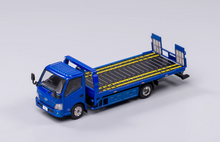 Load image into Gallery viewer, GCD 1:64 Blue Hino 300 Flatbed Tow Truck Model Diecast Metal Car New Collection

