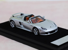Load image into Gallery viewer, YY 1:64 Silver Carrera GT Convertible Racing Sport Model Diecast Resin Car New Collection
