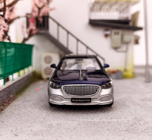 Load image into Gallery viewer, ARBox 1:64 Silver Blue S680 Maybach Luxury Model Diecast Metal Car New

