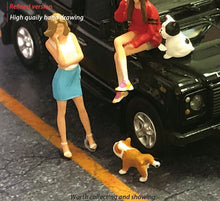 Load image into Gallery viewer, 1:64 Painted Figure Mini Model Miniature Resin Diorama
