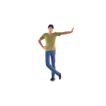 Load image into Gallery viewer, 1:64 Painted Figure Model Miniature Resin Diorama Sand Street Casual Girl Boy New
