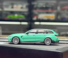 Load image into Gallery viewer, MINIGT 1:64 Green M3 M Performance Touring Sports Model Diecast Metal Car New Collection
