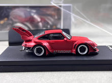 Load image into Gallery viewer, SW 1:64 Matt Red RWB 993 Big Spoiler Sports Model Diecast Metal Car New Collection
