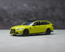 Load image into Gallery viewer, Minigt 1:64 Yellow M3 Touring Wagon Sports Model Diecast Metal Car New Collection
