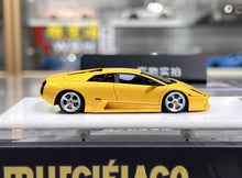 Load image into Gallery viewer, 1:64 CL Yellow Murcielago Hard Top Racing Sports Model Diecast Resin Car New Collection

