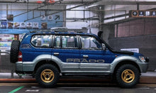 Load image into Gallery viewer, GCD 1:64 Blue Land Cruiser LC90 Prado Off Road SUV Model Diecast Metal Car
