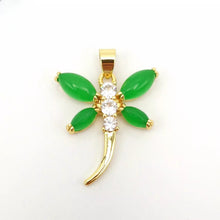 Load image into Gallery viewer, Nature Jade Draganfly Pendant Necklace Gift For Woman Jewelry charm Blessing E
