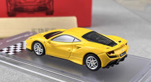 Load image into Gallery viewer, XF 1:64 Yellow F8 Tributo Racing Sports Diecast Model Metal CarNew
