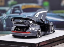 Load image into Gallery viewer, PGM 1:64 Gray 911 RWB 930 Standard Classic Sports Model Diecast Metal Car New Collection
