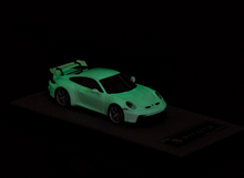 Load image into Gallery viewer, ZJWJ 1:64 Luminous White 911 GT3 Sports Model Diecast Resin Car New Collection
