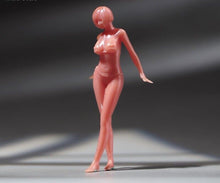 Load image into Gallery viewer, 1:64 Painted Unpainted Figure Model Miniature Resin Diorama Sand Lady Bikini
