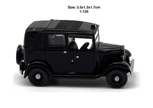 Load image into Gallery viewer, 1:120 1934 Low Load Taxi Vintage Classic Model Diecast Metal Car
