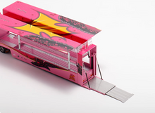Load image into Gallery viewer, 1:64 Pink Scania S730 Enclosed Double Deck Truck Model Diecast Metal Car BN
