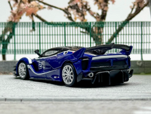 Load image into Gallery viewer, LT 1:64 Blue FXXK EVO Super Racing Sports #27 Model Diecast Metal Car New Collection
