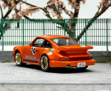 Load image into Gallery viewer, Master 1:64 Orange 911 930 Turbo #24 Classic Sport Model Diecast Metal Car New Collection
