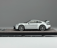 Load image into Gallery viewer, ZJWJ 1:64 GT Silver 911 GT3 Sports Model Diecast Resin Car New Collection
