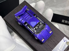 Load image into Gallery viewer, 1:64 Deepmaker Purple Countach 5000s Sports Model Diecast Resin Car New Collection

