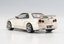 Load image into Gallery viewer, MINIGT 1:64 Gold Skyline GTR Racing Sports Model Toy Metal Car 348
