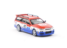 Load image into Gallery viewer, XCARTOYS 1:64 JDM Nissan Stagea Skyline R34 Wagon Racing Sports Model Toy Metal Car
