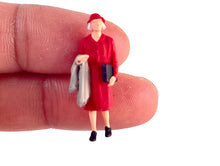 Load image into Gallery viewer, 1:64 Painted Figure Model Miniature Resin Diorama Sand Lady Gentleman Secretary
