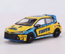 Load image into Gallery viewer, GCD 1:64 Yellow 2022 GR Corolla Hatchback Sports Model Diecast Metal Car New Collection
