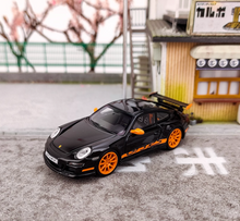 Load image into Gallery viewer, Cars Lounge 1:64 Black 997.1 GT3 RS Sports Model Diecast Resin Car New
