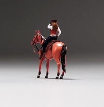 Load image into Gallery viewer, 1:64 Painted Unpainted Figure Model Miniature Resin Diorama Sand Cow Girl Horse New
