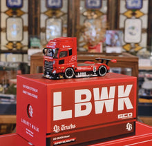 Load image into Gallery viewer, GCD 1:64 Red UD Quon LBWK Truck Tractor #5 Sports Model Diecast Metal Car New Collection
