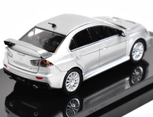 Load image into Gallery viewer, Hobby Japan 1:64 Silver JDM Lancer EVO X 10 Sports Model Diecast Metal Car New Collection
