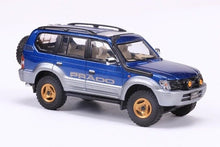 Load image into Gallery viewer, GCD 1:64 Blue Land Cruiser LC90 Prado Off Road SUV Model Diecast Metal Car
