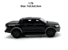 Load image into Gallery viewer, OXFORD 1:76 Black Raptor Pickup Truck Sports Classic Model Diecast Metal Car New
