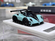 Load image into Gallery viewer, 1:64 YM Blue 760 LH Mini Cute Q Sports Model Diecast Resin Car New Collection
