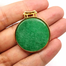 Load image into Gallery viewer, Nature Jade Cloud Palace Pendant Necklace Gift Jewelry charm Blessing Lucky
