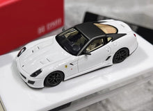 Load image into Gallery viewer, DMH 1:64 White 599 GTO Racing Sports Model Diecast Resin Car New Collection
