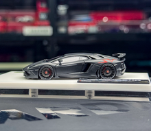 Load image into Gallery viewer, Tardis 1:64 Matte Black Aventador LP750-4 SV Sport Model Diecast Resin Car New Collection
