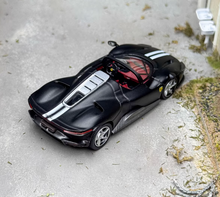 Load image into Gallery viewer, BBR 1:64 Matt Black Daytona SP3 Convertible Sports Model Diecast Metal Car New Collection
