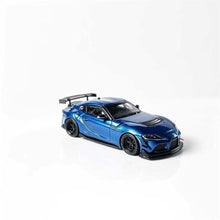 Load image into Gallery viewer, RM 1:64 Blue GR Supra GT4 EVO2 Sports Model Diecast Metal Car New Collection

