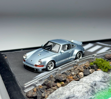 Load image into Gallery viewer, Zincit 1:64 Ice Blue 911 964 singer DLS Sports Model Diecast Metal Car New Collection
