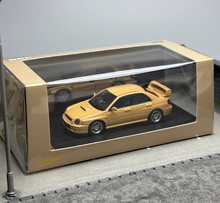 Load image into Gallery viewer, 1:64 Furuya HEC Yellow Impreza WRX STI VII 7 Sedan Model Diecast Metal Car New

