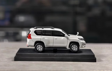 Load image into Gallery viewer, EBBRO 1:64 White Land Cruiser Prado SUV Sports Model Diecast Metal Car New Collection
